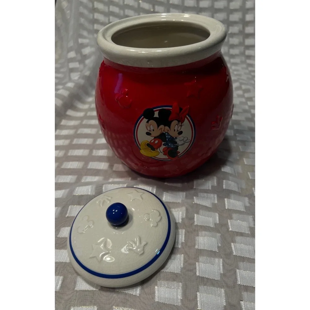 Disney Mickey and Minnie Mouse Cookie Jar